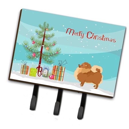 Carolines Treasures Pomeranian Christmas Tree Leash or Key Holder CK3555TH68